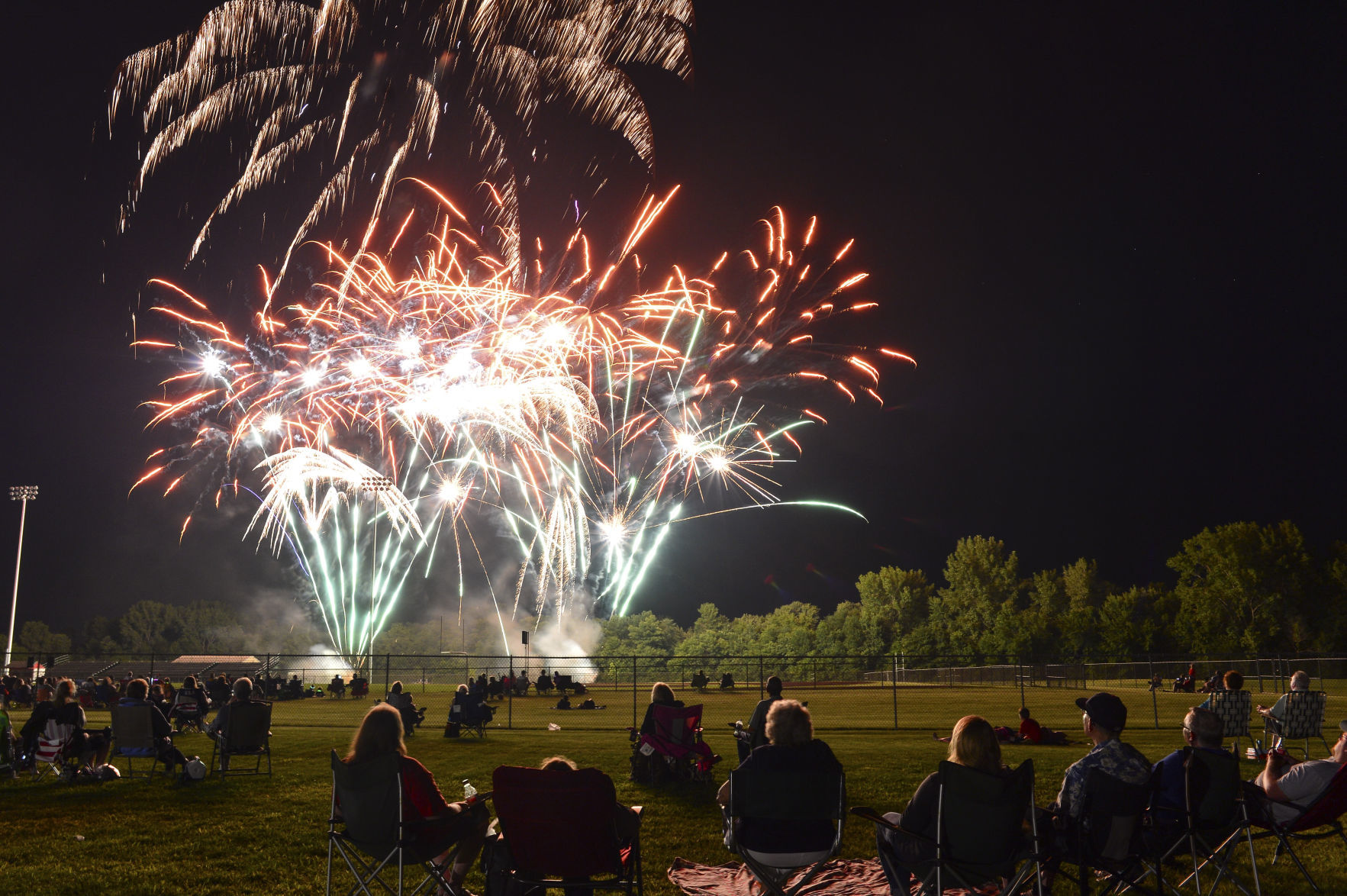 Mason City Fireworks 1